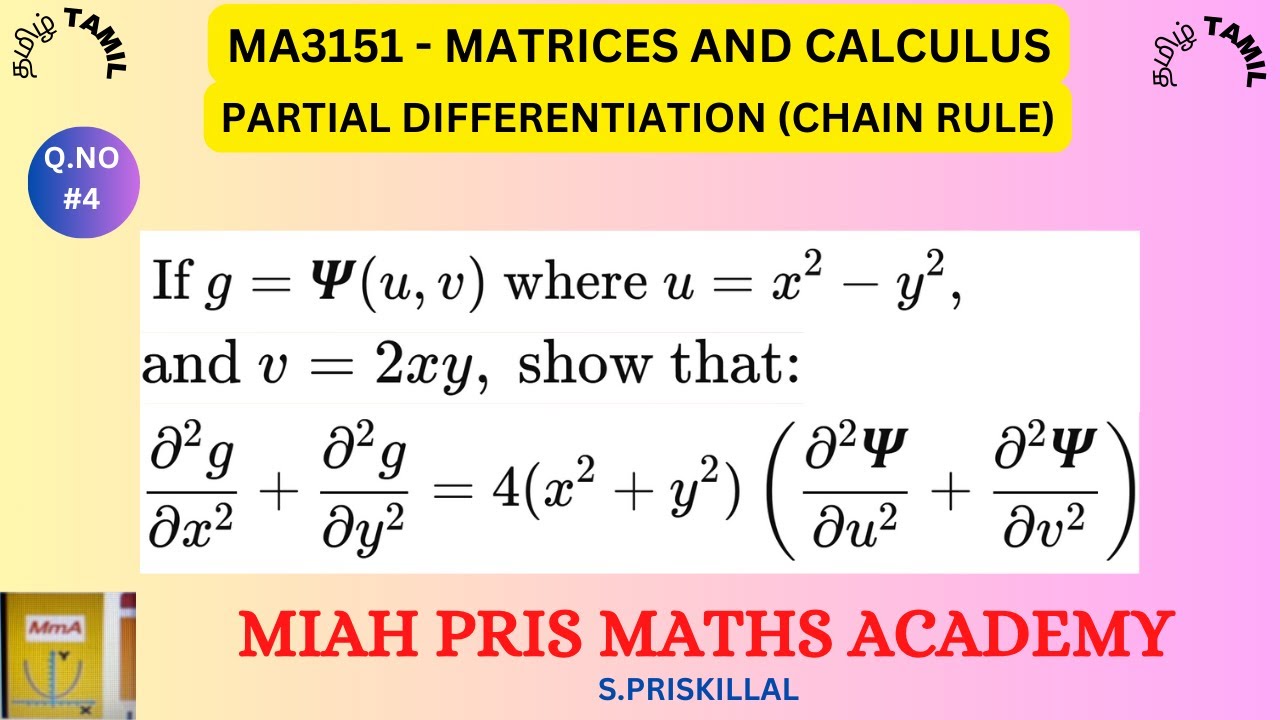If g=𝜳(u,v)where u = x^2-y^2&v=2xy S.T ∂^2g/∂x^2 + ∂^2g/∂y^2 = 4(x^2 + y^2)[∂^2𝜳/∂u^2 + ∂^2𝜳/∂v^2]