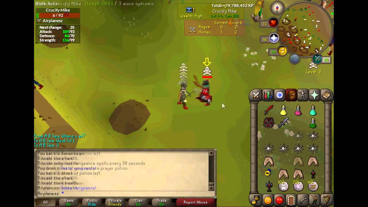 OSRS - dharok beastly combo and KO