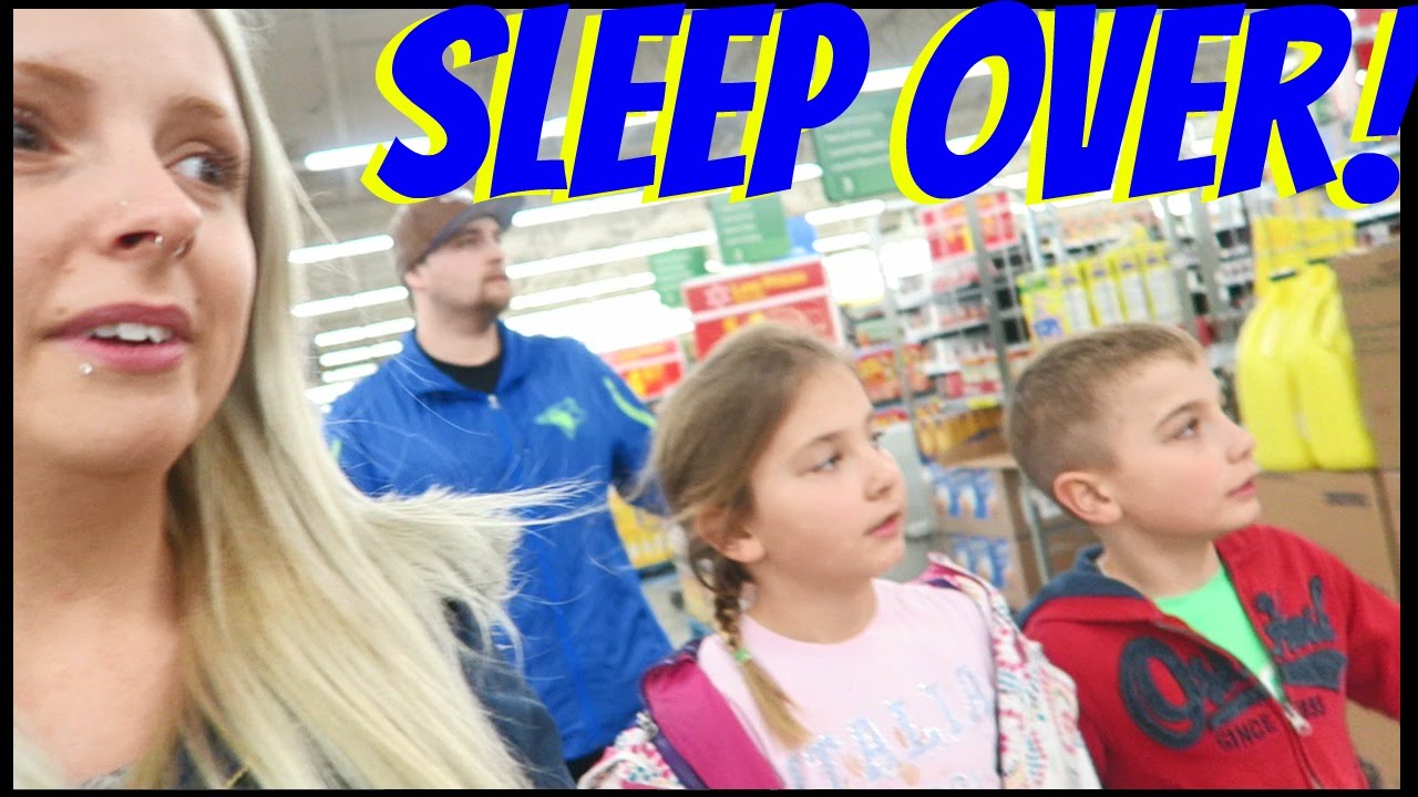 They're Sleeping Over!