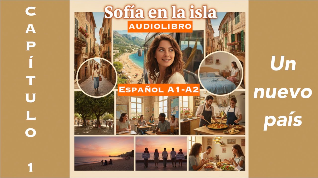 ▶️ AUDIOLIBRO INTERACTIVO 1 ⏩ "Un nuevo país" ⏸️ ELE A1-A2 | Español para extranjeros 🔁