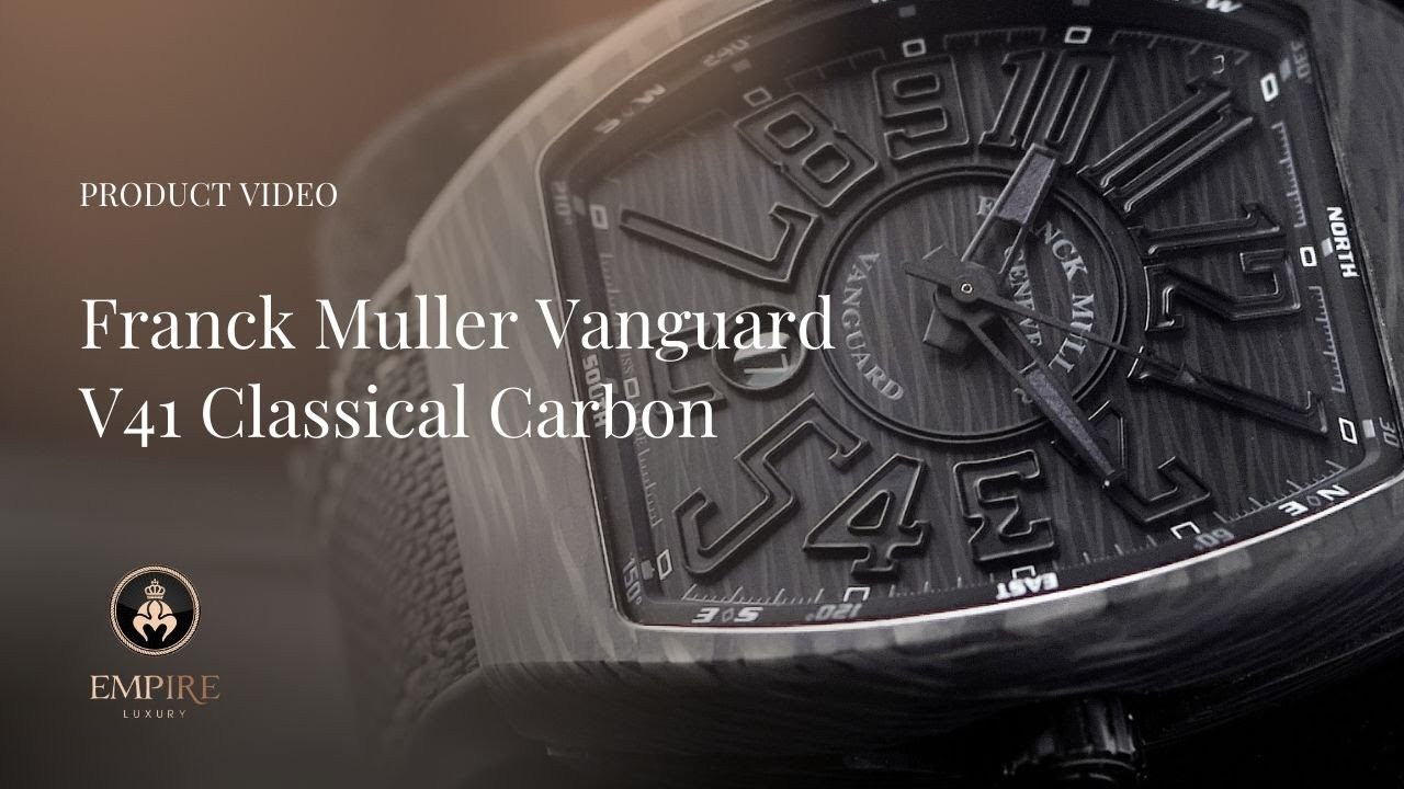Franck Muller Vanguard V45 Classical Carbon - Chiếc Đồng Hồ Lịch L&atilde;m & Mạnh Mẽ Của Qu&yacute; &Ocirc;ng!