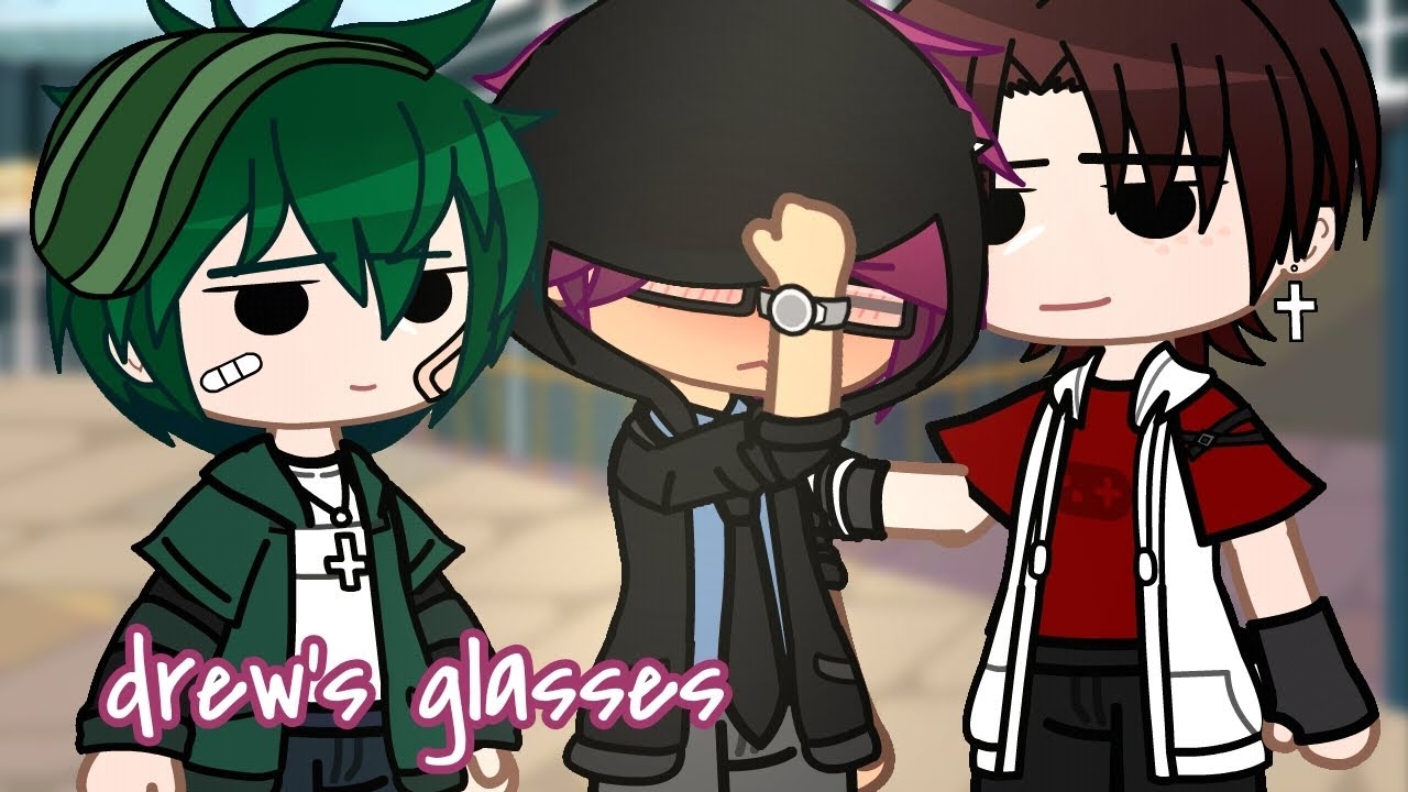 drew's glasses | drenriam / dromies / jomies | hc | fluff | the music freaks (tmf) | happy pride !!