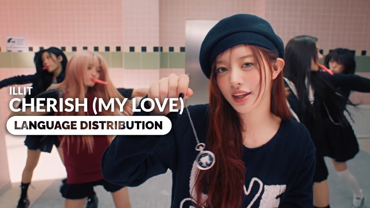 ILLIT - Cherish (My Love) | Language Distribution