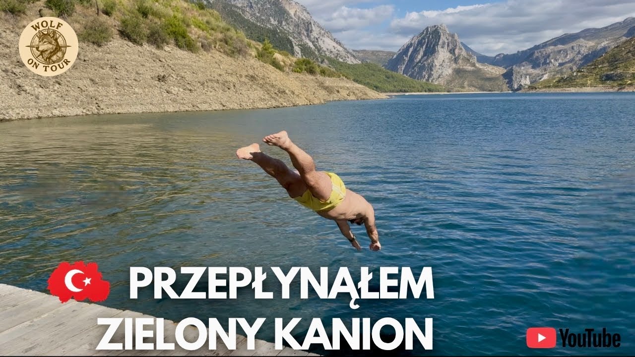 🇹🇷Turcja - Przepłynąłem Zielony Kanion-odcinek2