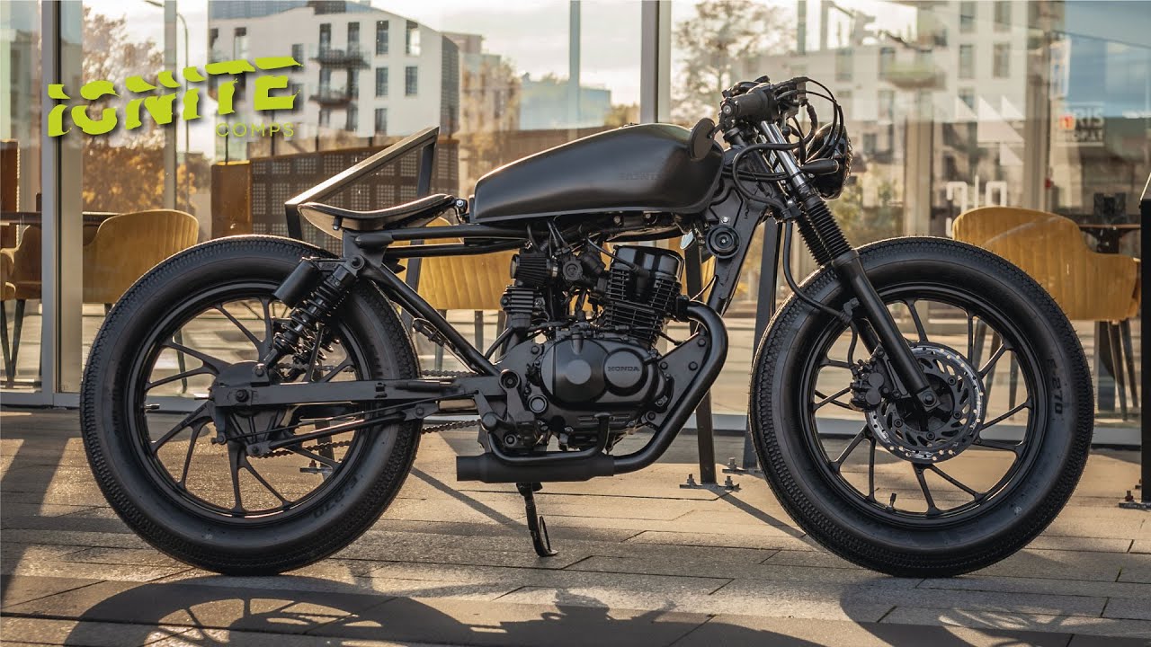 Custom Honda cb125f by Benzin Cafe Racers