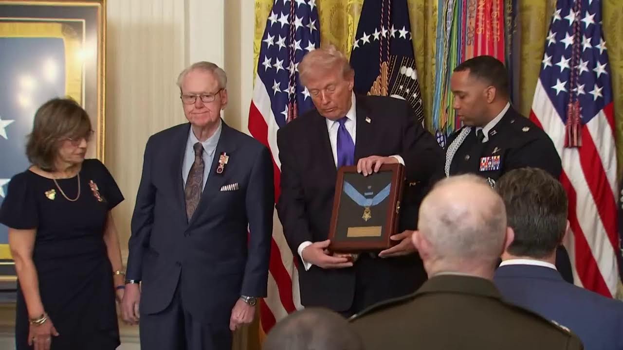 President Trump expected to speak about attack on Iran at Medal of Honor Ceremony