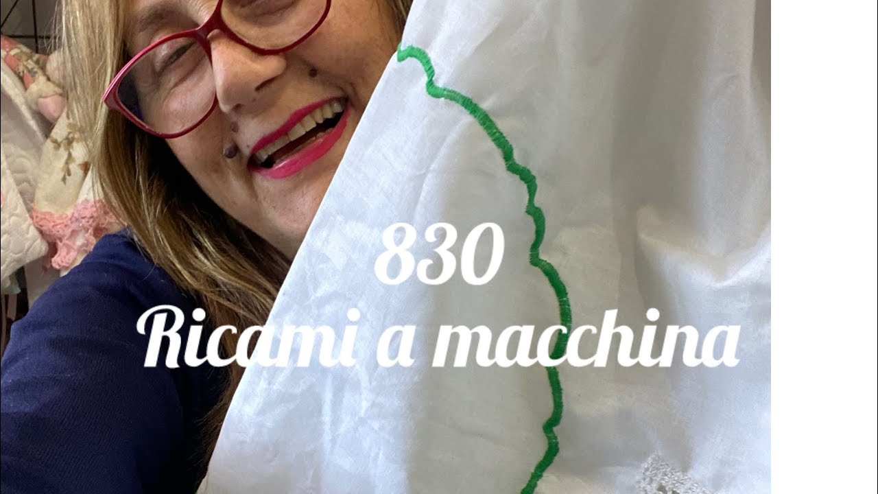 Ricami a macchina