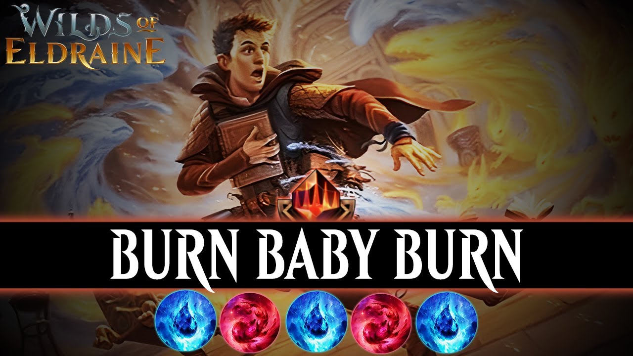 💧🔥 TOP #300 MYTHIC - Izzet Burn Engine | Eldraine WOE Standard | MTG Arena