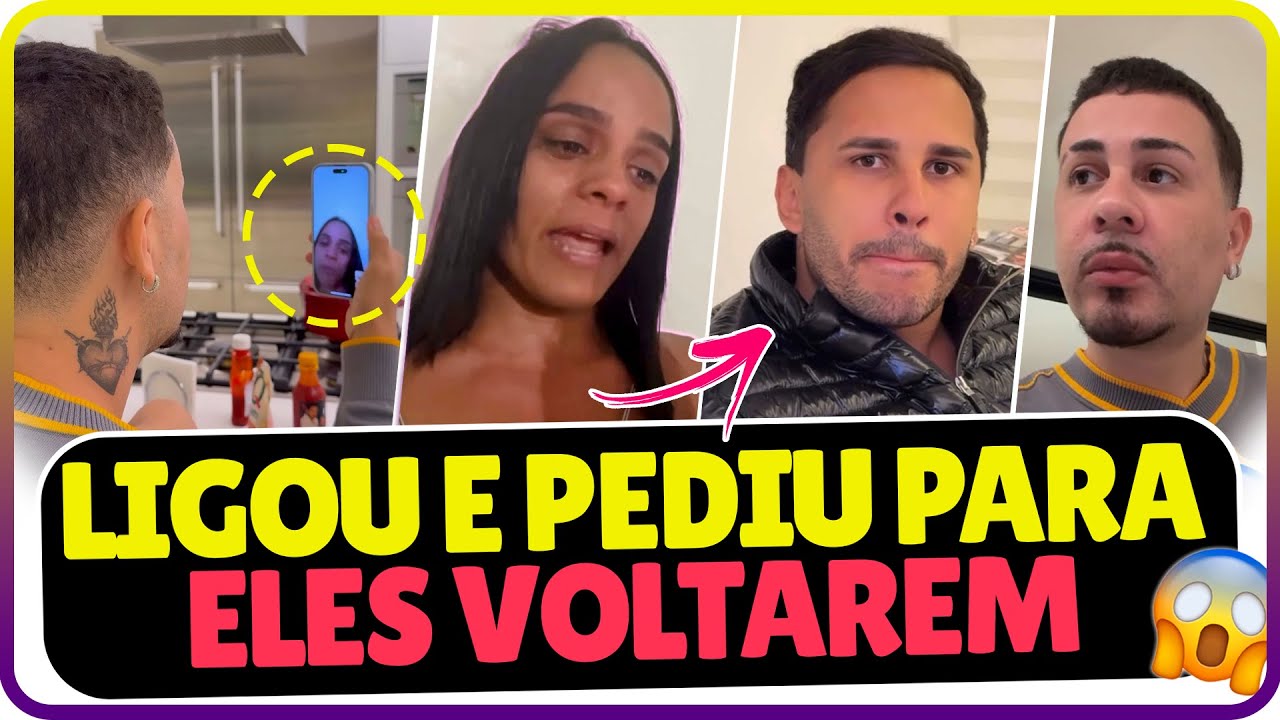 VANESSA LIGOU PARA CARLINHOS MAIA E FEZ PEDIDO PARA ELE E LUCA GUIMARAES 😭😱🌻