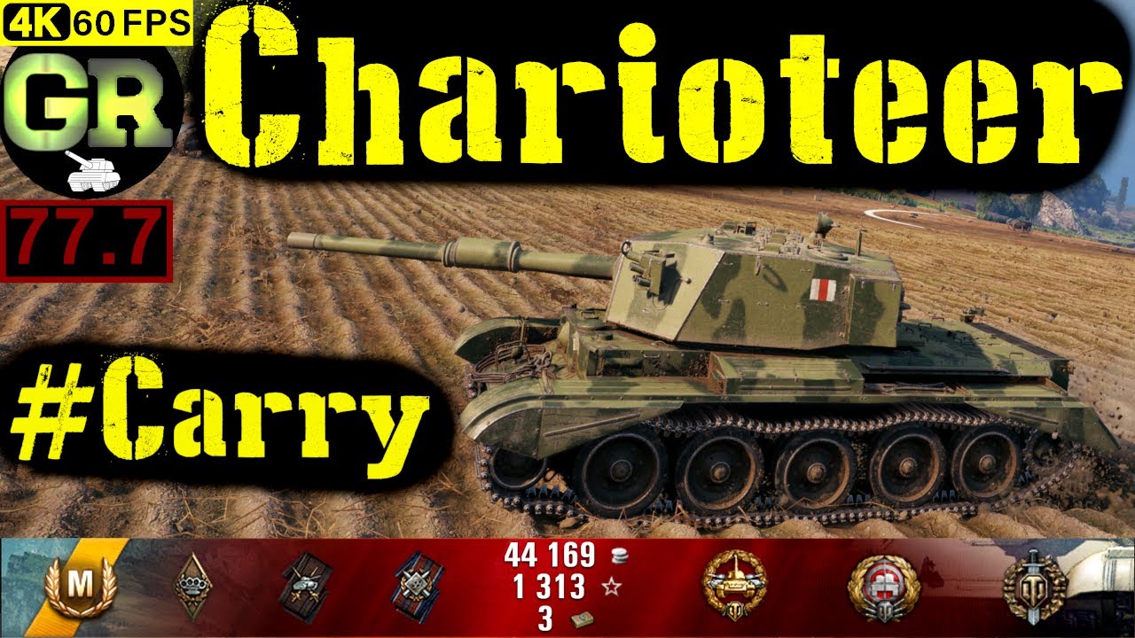 World of Tanks Charioteer WoT Replay - 6 Kills 5.3K DMG(Patch 1.4.0)