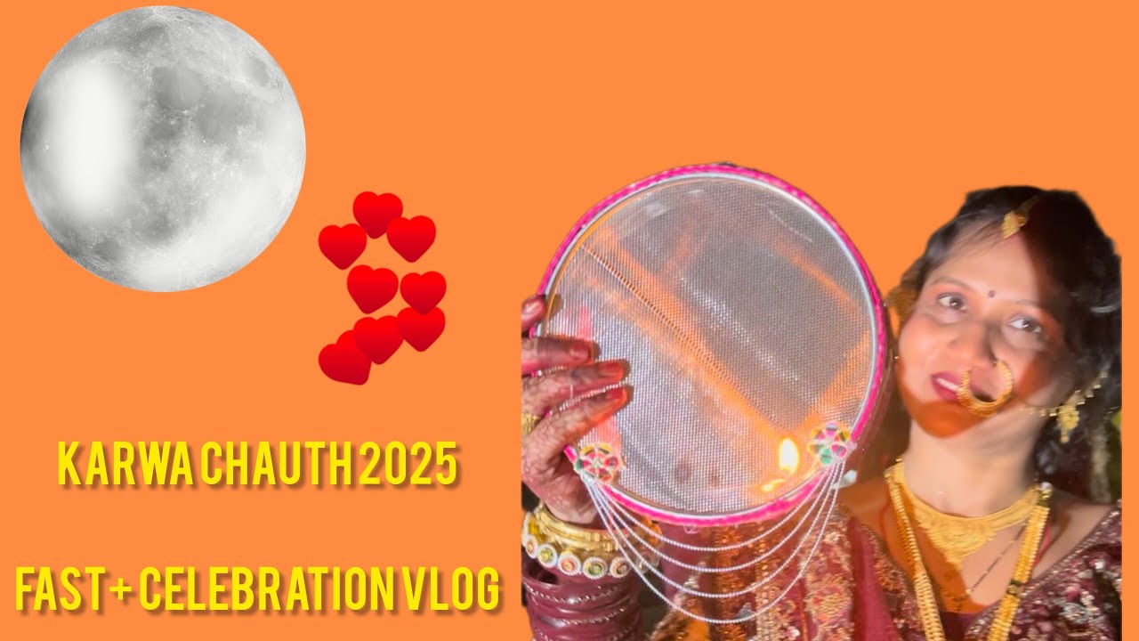 💫 Karwa Chauth 2025 Vlog | My First Karwa Chauth Celebration | Pharma Girl Rupam