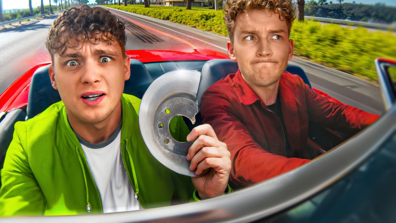 GTA V BEZ HAMULC&Oacute;W z KALUCHEM! ✋🛑