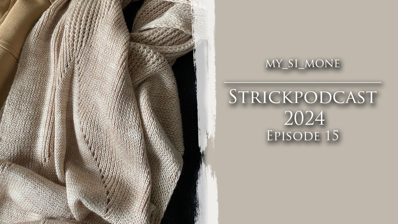 | Strickpodcast | Kolding, Oslo Hat mit Glitzer