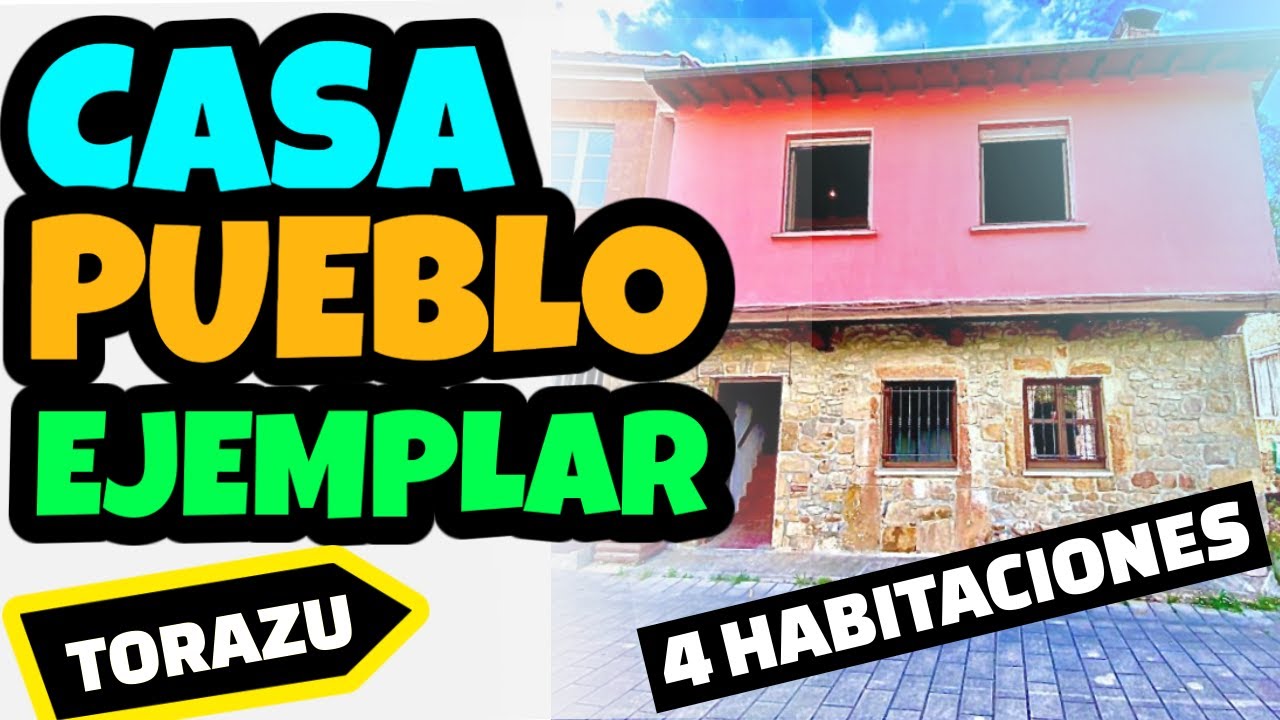 99.000€ | CASA en pueblo REFERENCIA en ASTURIAS, España | Bella casa para VACACIONES o para AIRBnB!
