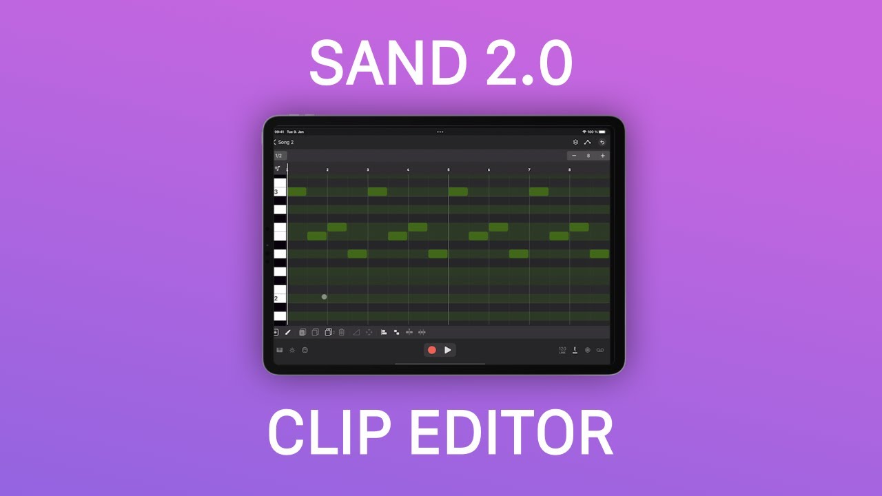 SAND 2.0: Clip Editor