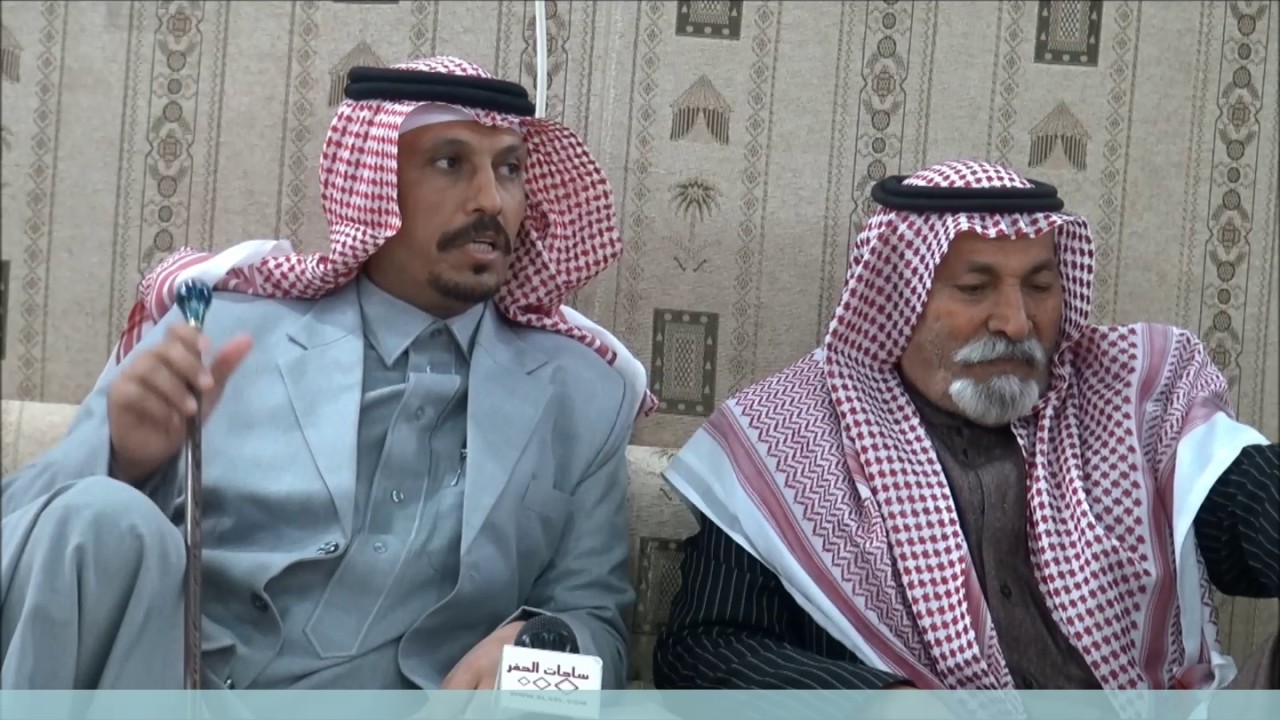 الشيخ والأديب نايف بن مطلق ابن سعيد ( قصة حواس ابن خمسان الزميلي والترحيب بالضيوف)