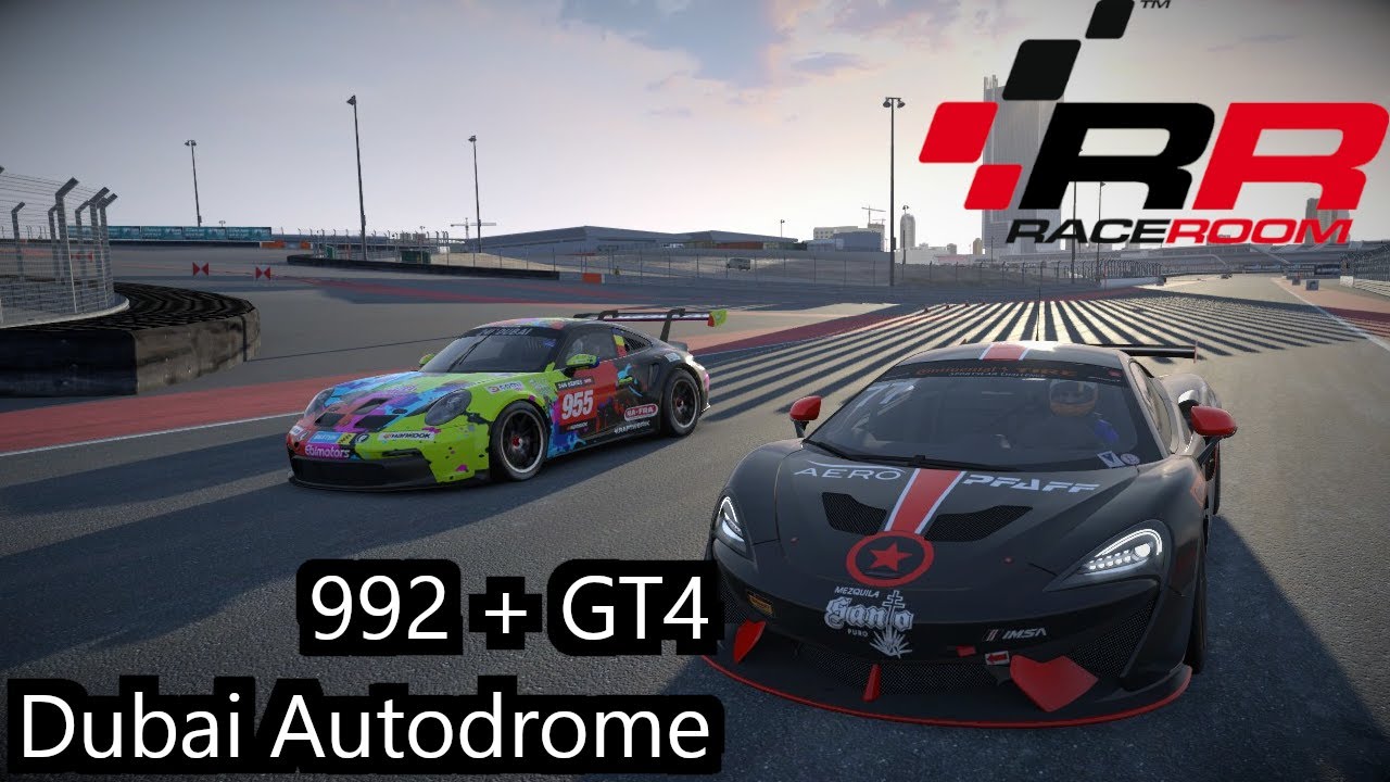 Recovering After A Horrible Start | RaceRoom | 992+GT4 @ Dubai Autodrome