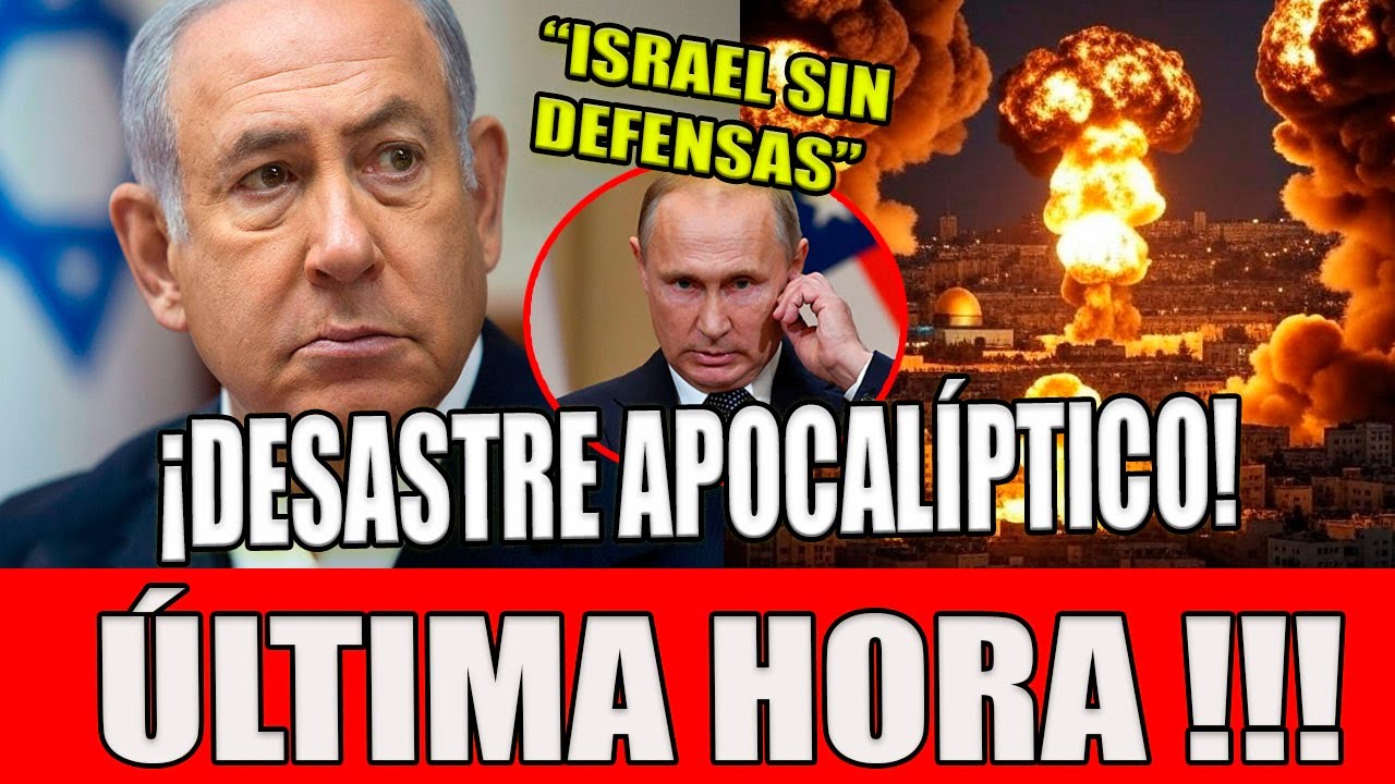 🚨 ALERTA MUNDIAL! 🔥 ISRAEL EN CAOS SIN IRON DOME Y RUSIA DEVASTA CUARTEL DE UCRANIA, INGLATERRA ROTA