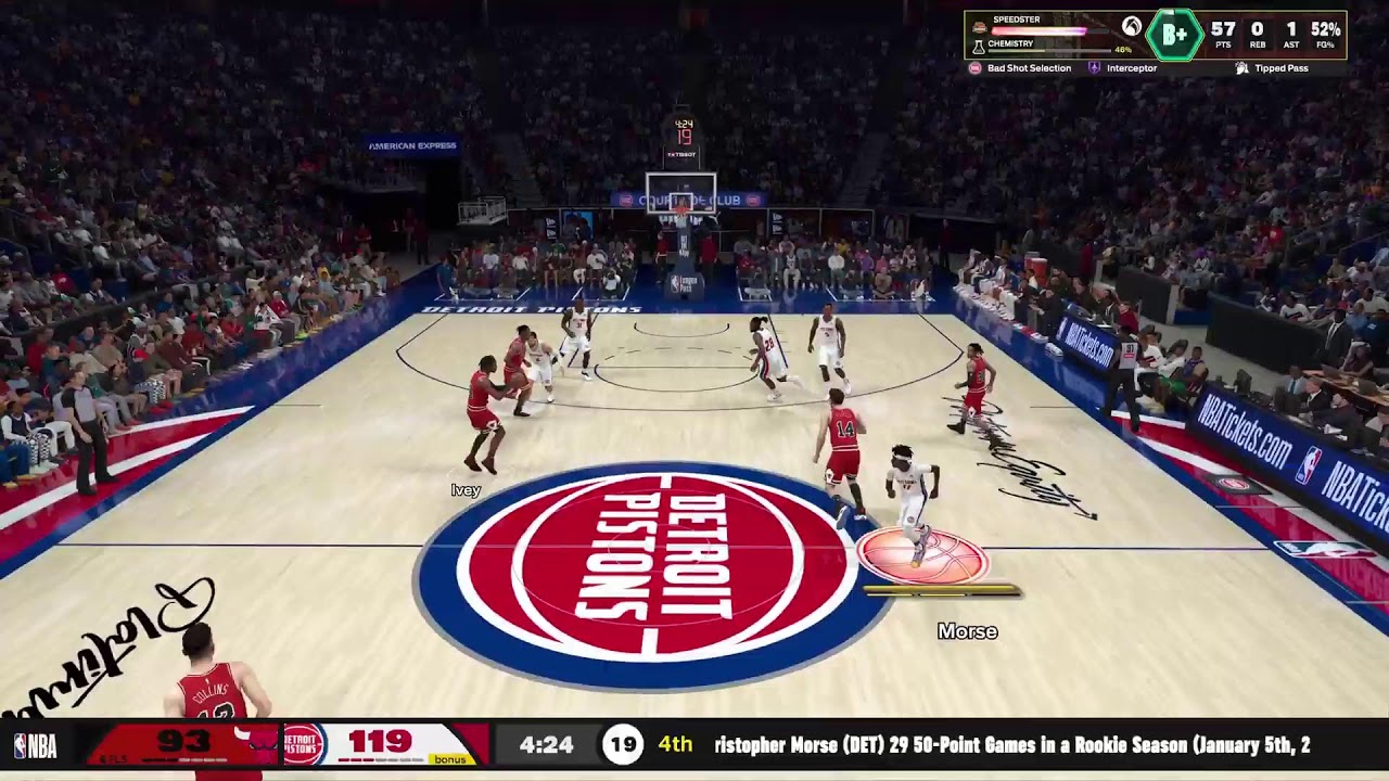 2K26/My Career - DET VS CHI
