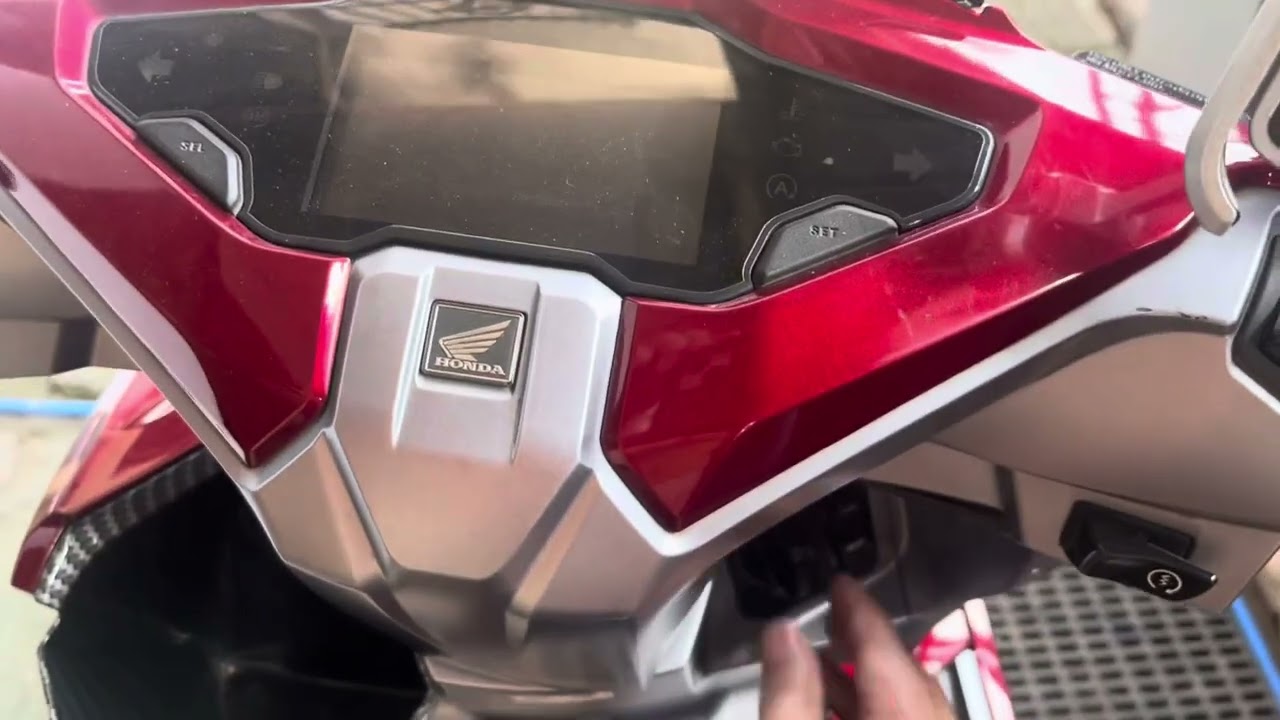 Honda Airblade 160 | ECU initialize reset | Check and delete fault code #diy #hondaairblade 