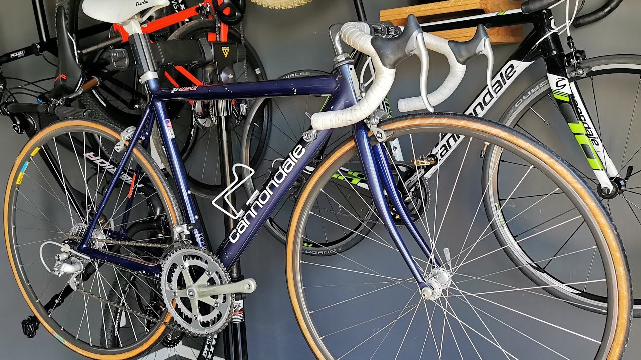 30-летний Cannondale — рама 1270 г, вес велосипеда 8,69 кг! Винтажные велосипеды — это круто!
