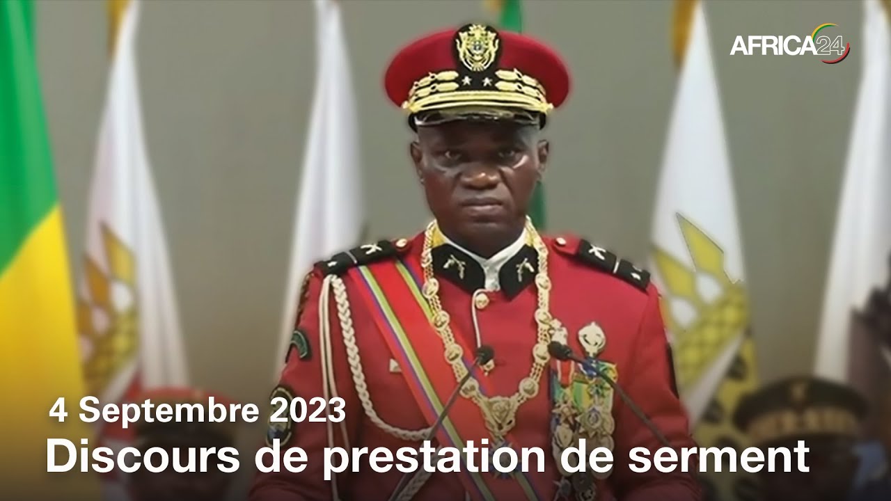 Gabon – Discours de prestation de serment du président de transition, le Général Brice Oligui Nguema