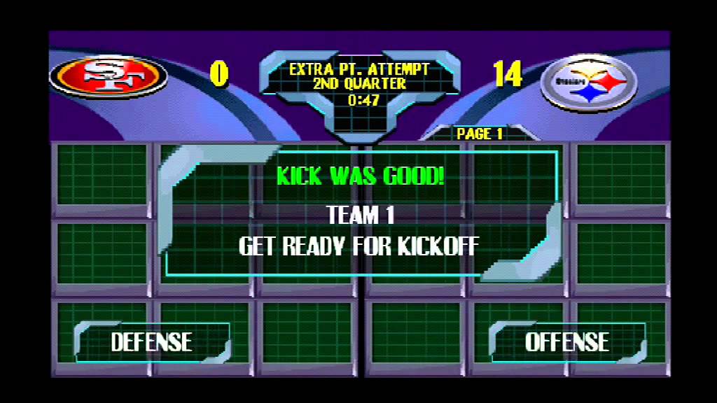 N.F.L. Blitz 2000 (Playstation 1)