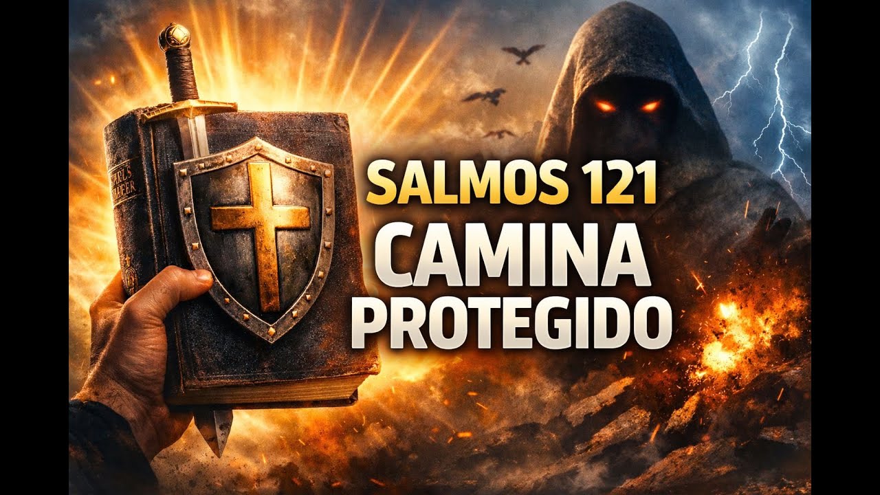 🔥 Salmos 121 | Oración de Guerra para Caminar Protegido Desde la Mañana