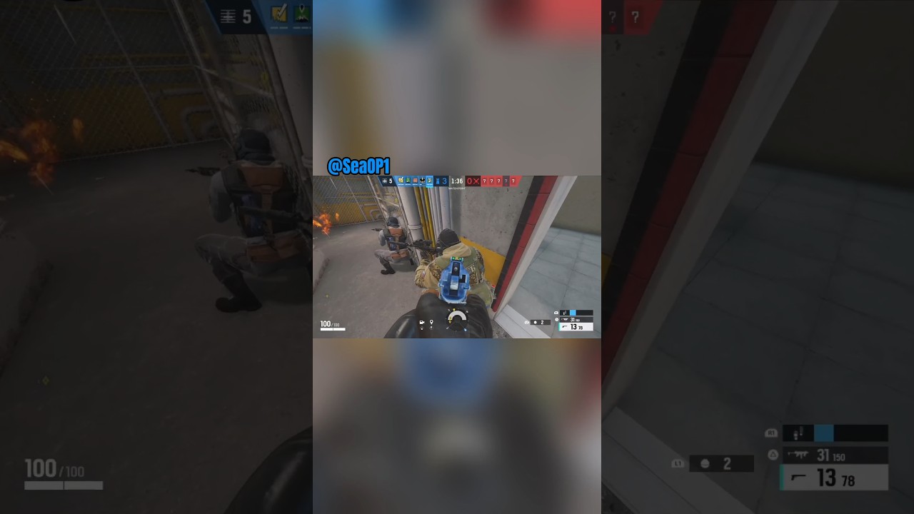 Tom C RAINBOW 6 SEIGE#viralshort #r6 #funny #funnyclips #playstation