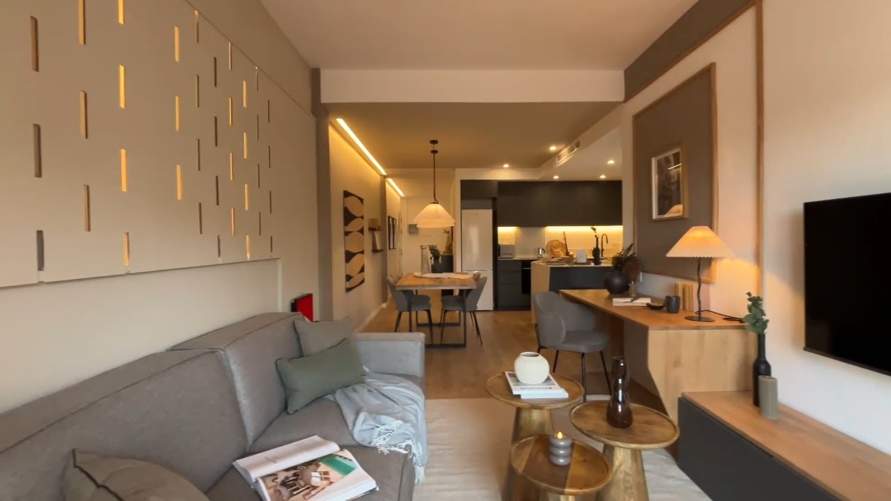 Huila 2 bedroom apartment with balcony in Les Corts Barcelona