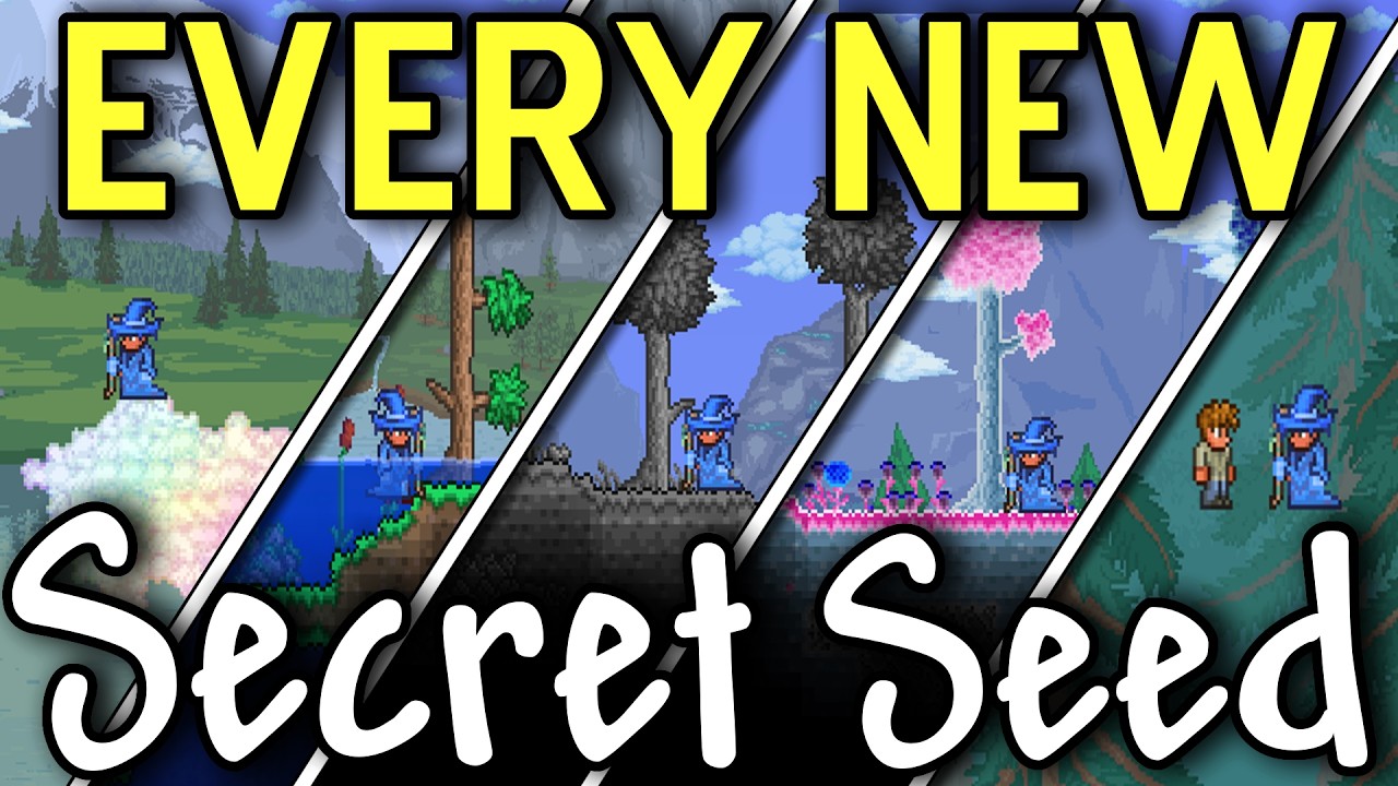 EVERY NEW Secret Seed In Terraria's 1.4.5 Update