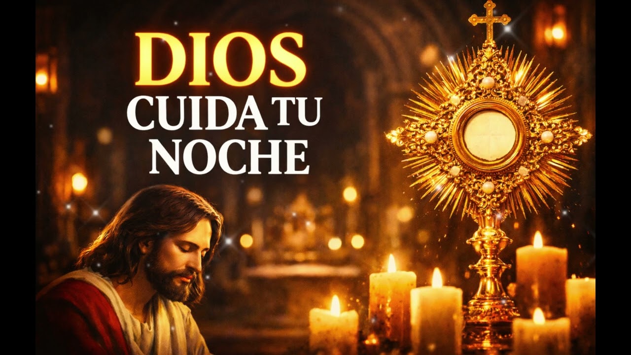 Dios Cuida Tu Noche | Oración Poderosa para Dormir en Paz con Jesús