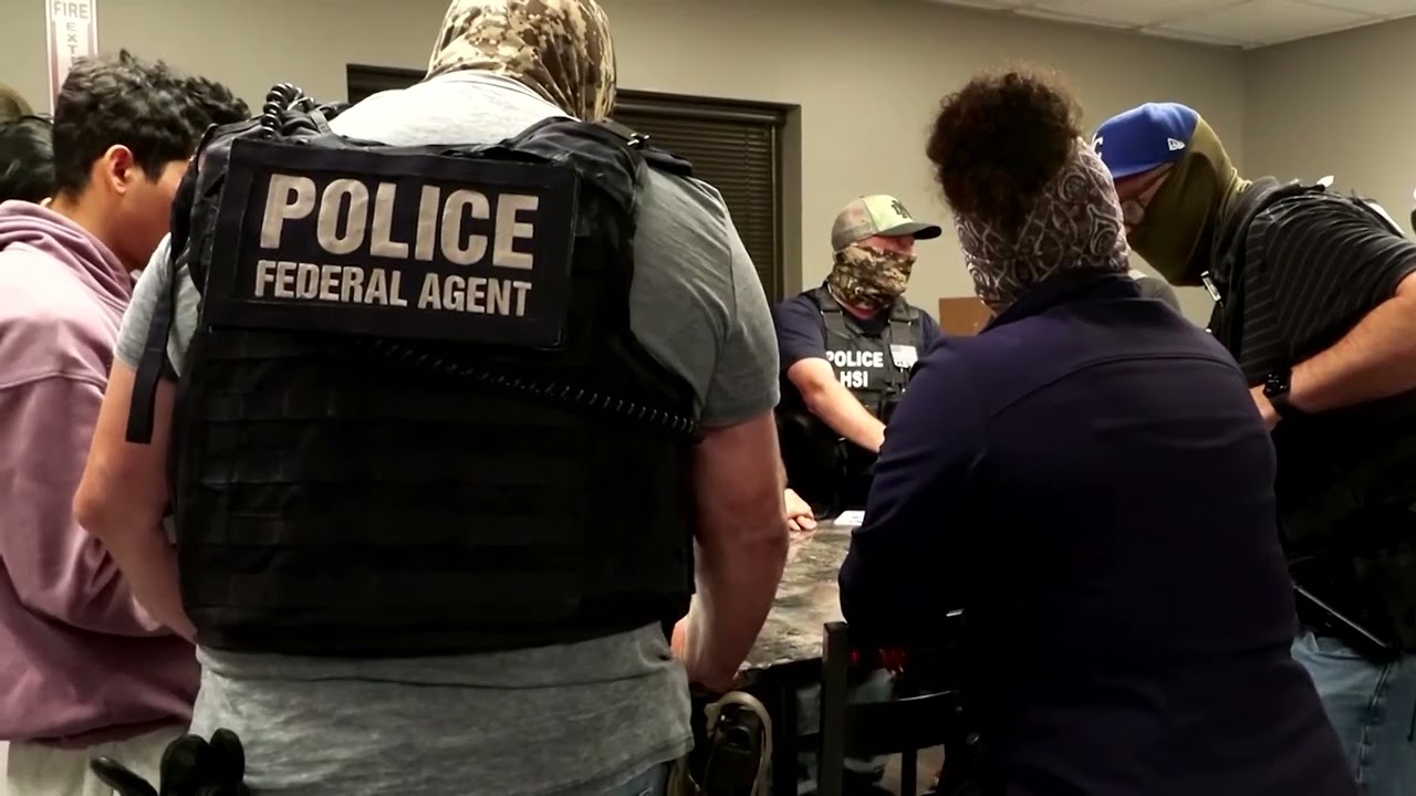 ICE video shows immigration raid of Omaha meat plant that detained dozens | REUTERS