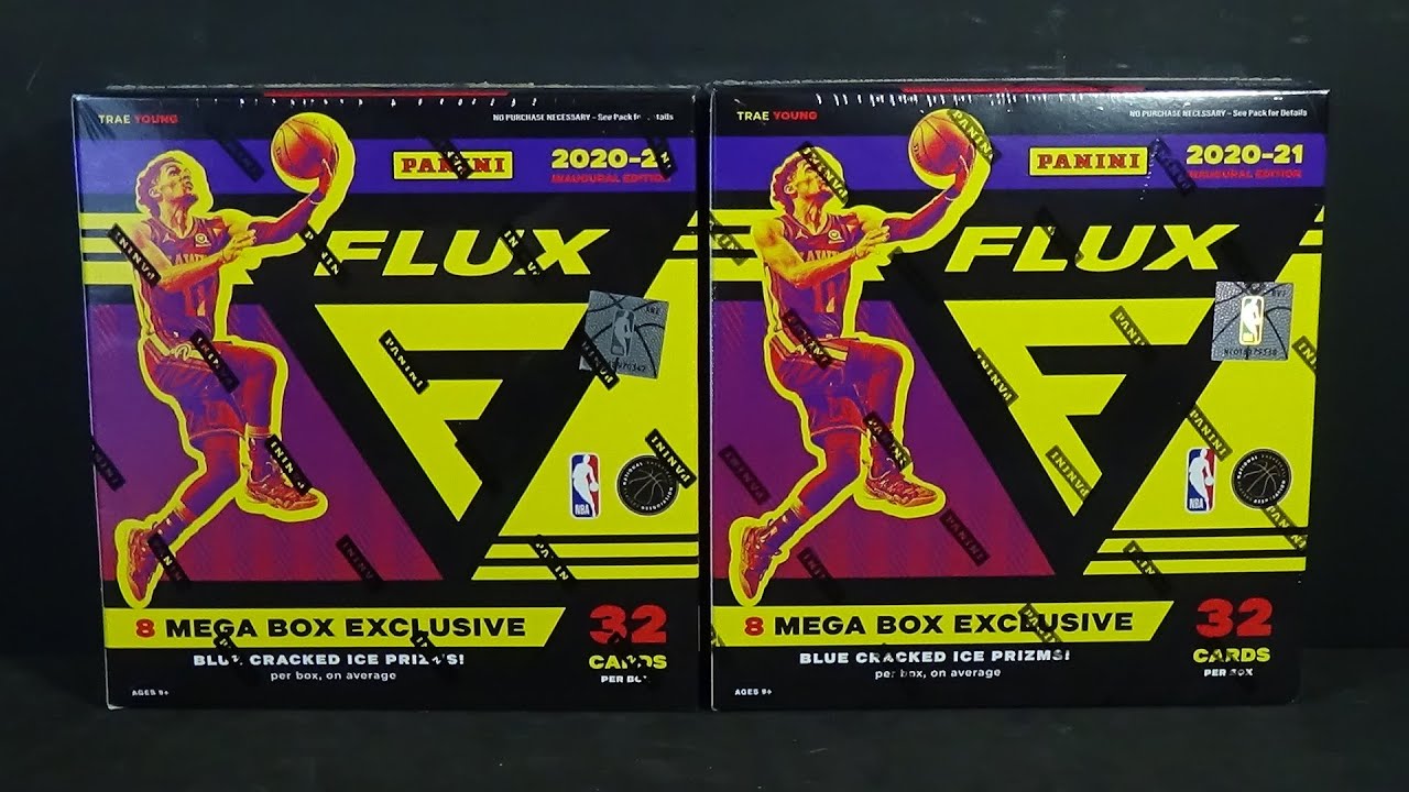 2020 21 Panini Flux Basketball MEGA 2 Box Break! Awesome!