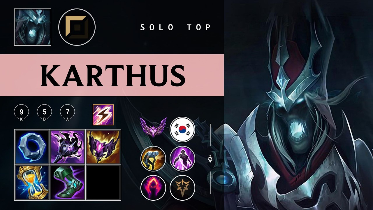 Karthus Top vs Akali - KR Master Patch 26.04