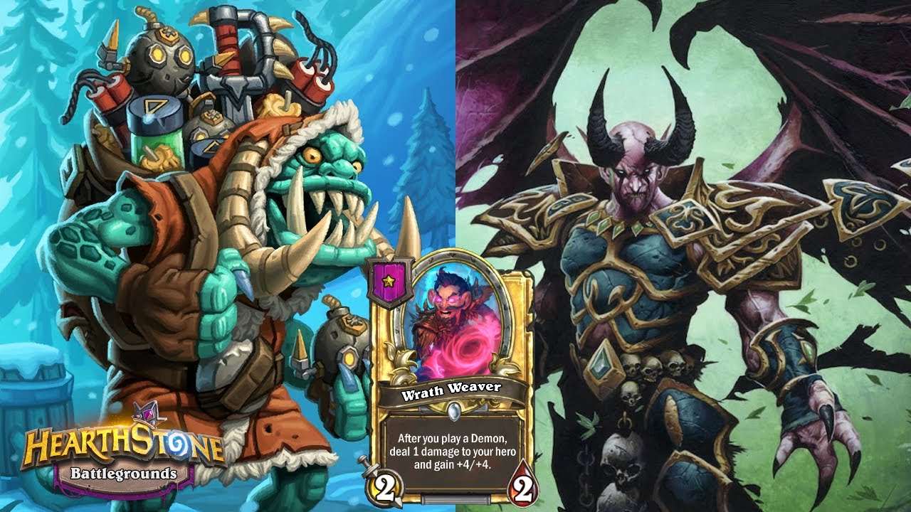 Best Arch Type For Patchwerk (Most Underrated) - Wrath Weaver & Demons | Hearthstone Battlegrounds |