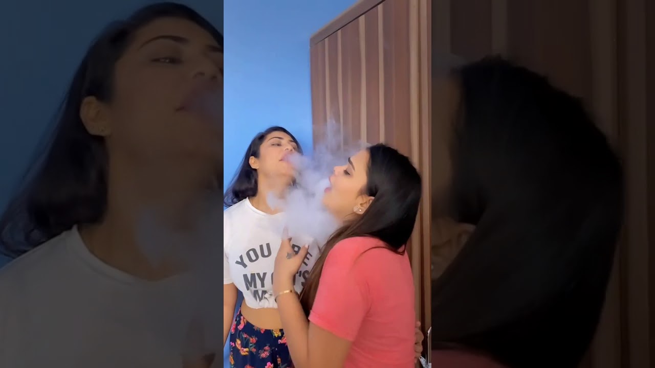 sister smoking queen video hooka video