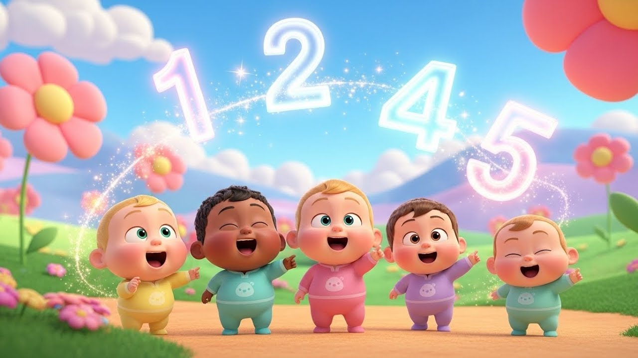 Magic Numbers Fun Song | Fun Counting Rhyme for Kids | Nursery Rhymes & Songs for Children