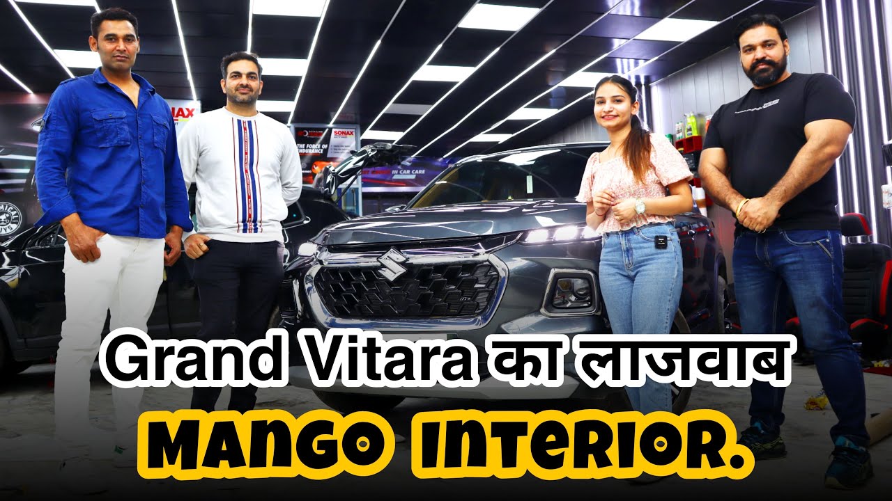 Grand Vitara की बेहतरीन Interior Modification | Grand Vitara Modification & Garware PPF #carstylein