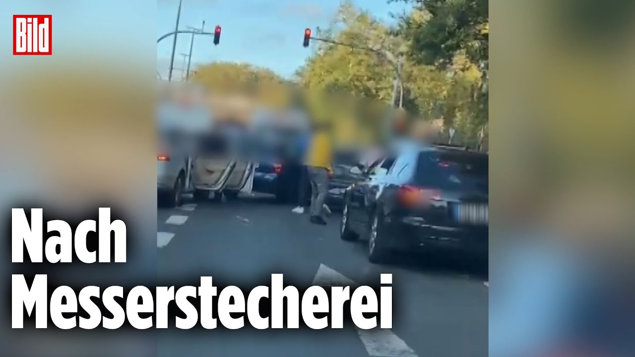 DUISBURG: Holzlatten-Prügelei mitten auf der Straße!