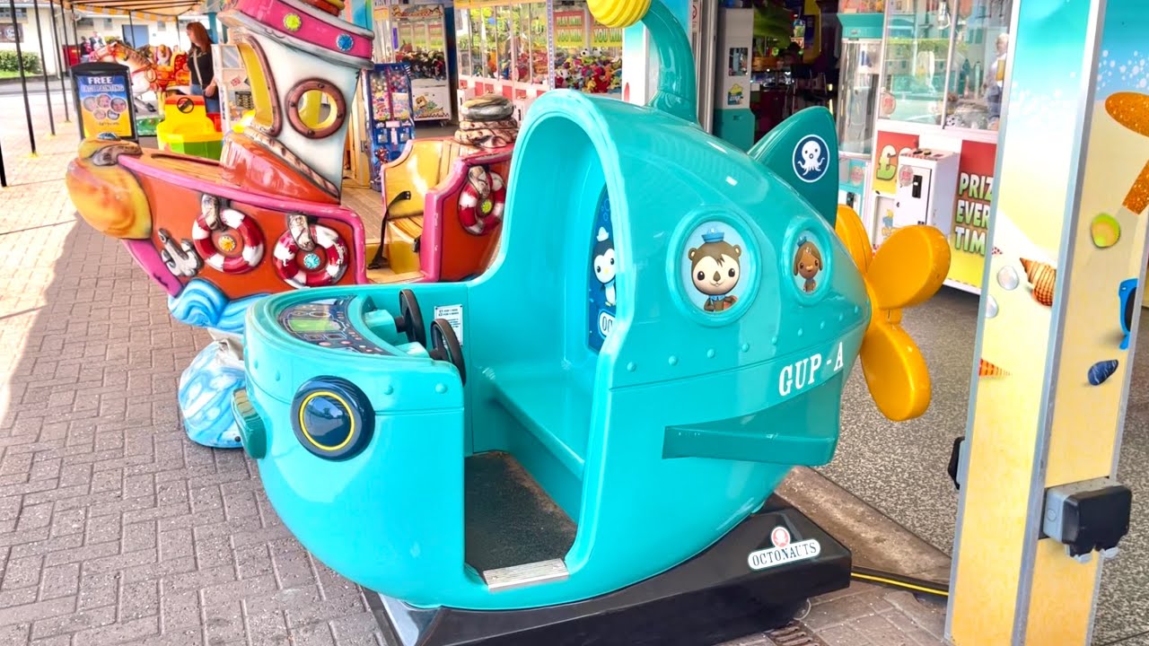 Jolly Roger Octonauts Coin Operated Kiddie Ride