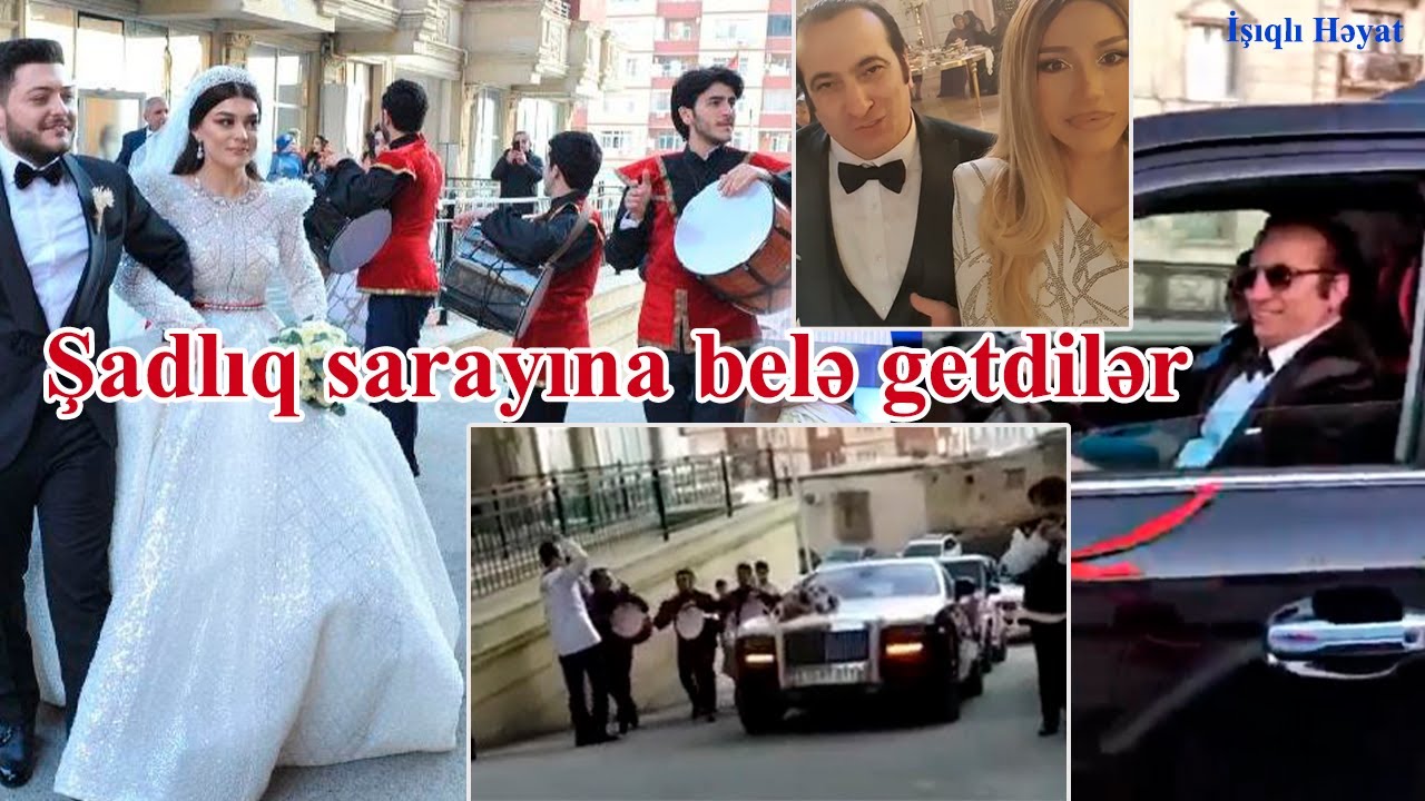Xalq artistlərinin &ouml;vladları &Uuml;mid və Fatimə Şadlıq sarayına nağara və zurna belə gəldilər
