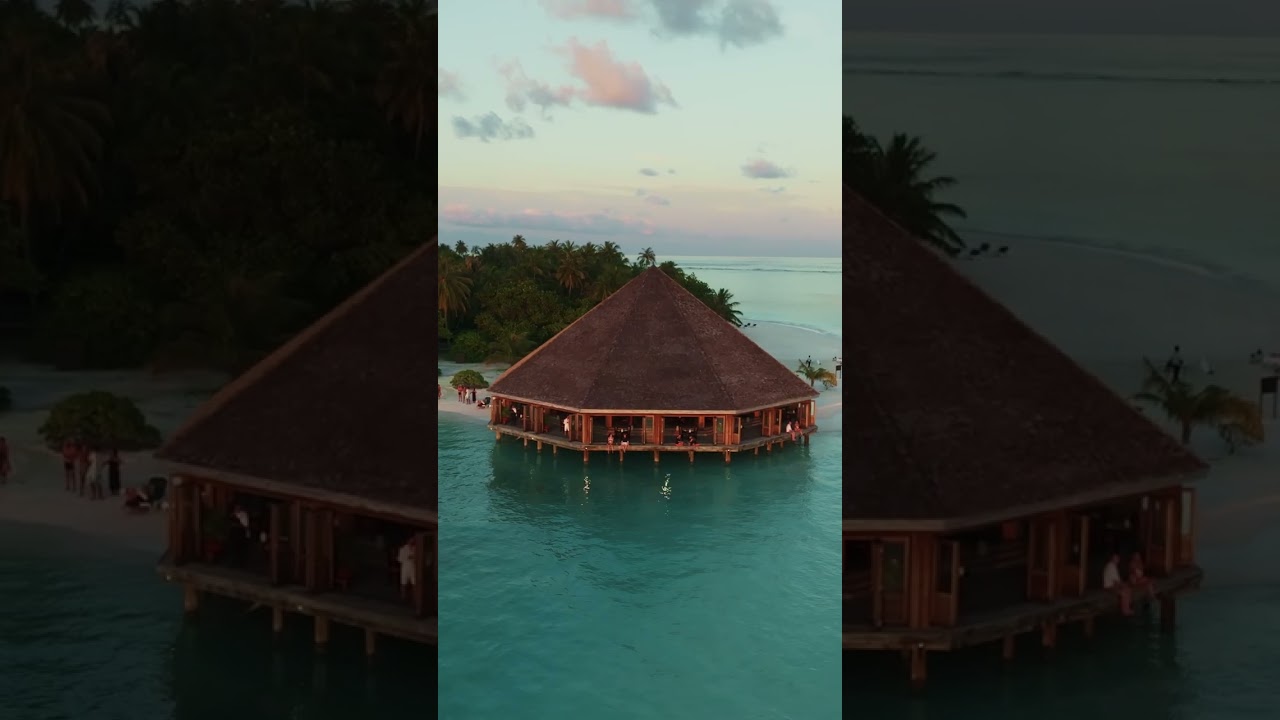 Relaxing Sunset Moments at Asian Wok &ndash; Meeru Maldives