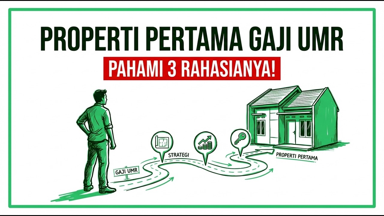 3 RAHASIA BELI PROPERTI PERTAMA BAGI GAJI UMR TANPA PERLU TERLILIT CICILAN BANK YANG MENCEKIK