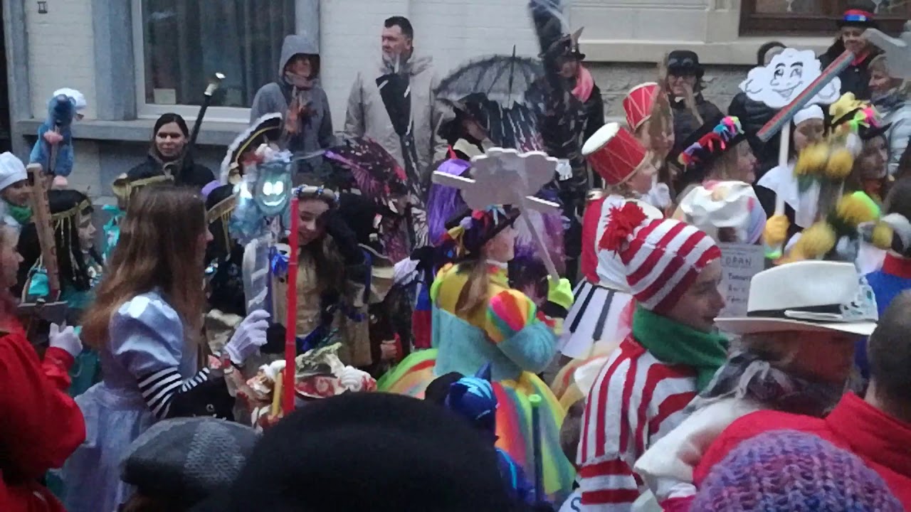 Arlequins Binche soumonces en musique 2018