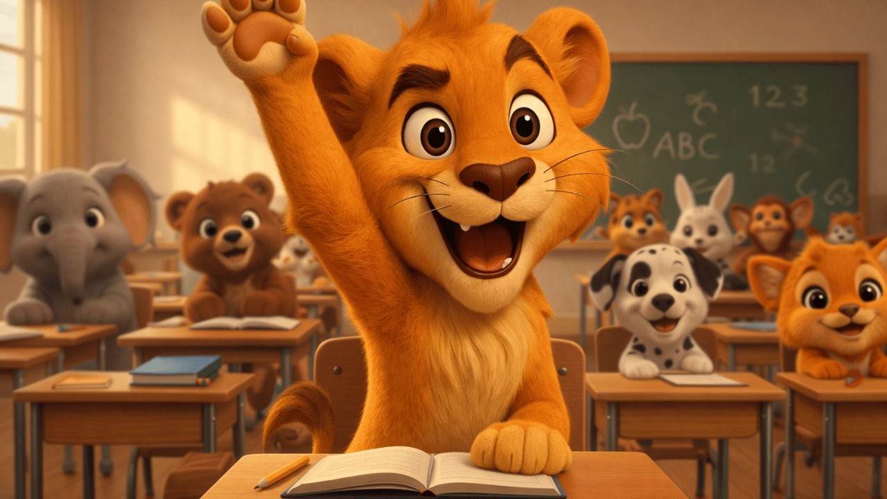 Juba, o Leãozinho, Volta às Aulas