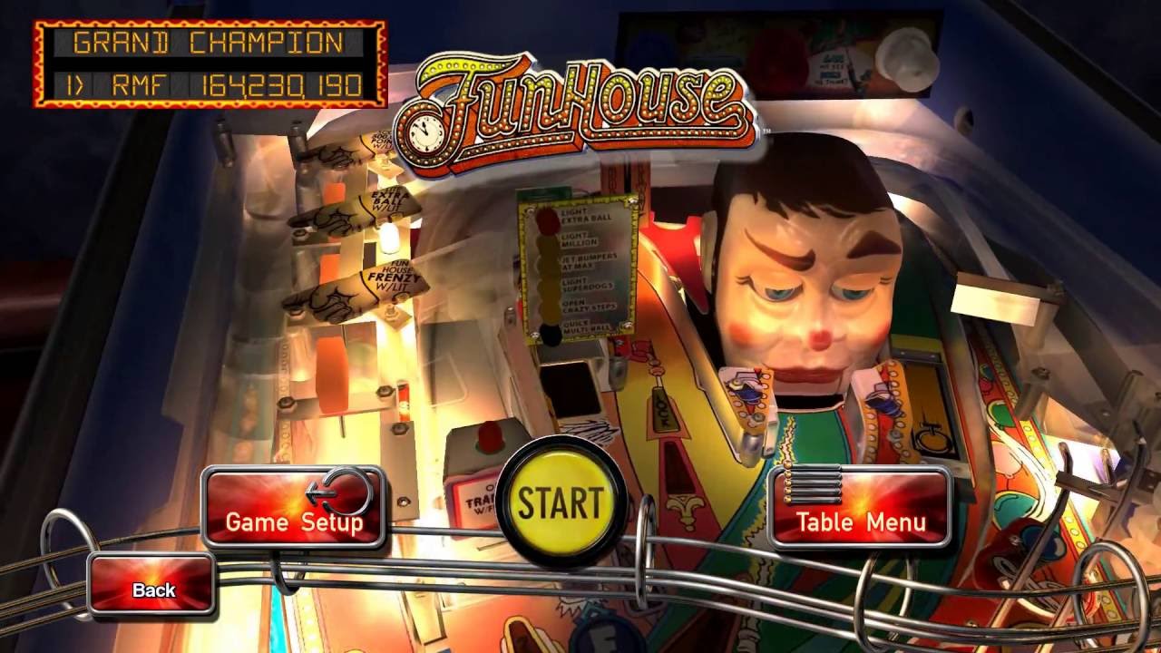 Funhouse The Pinball Arcade DX11 Full HD 1080p