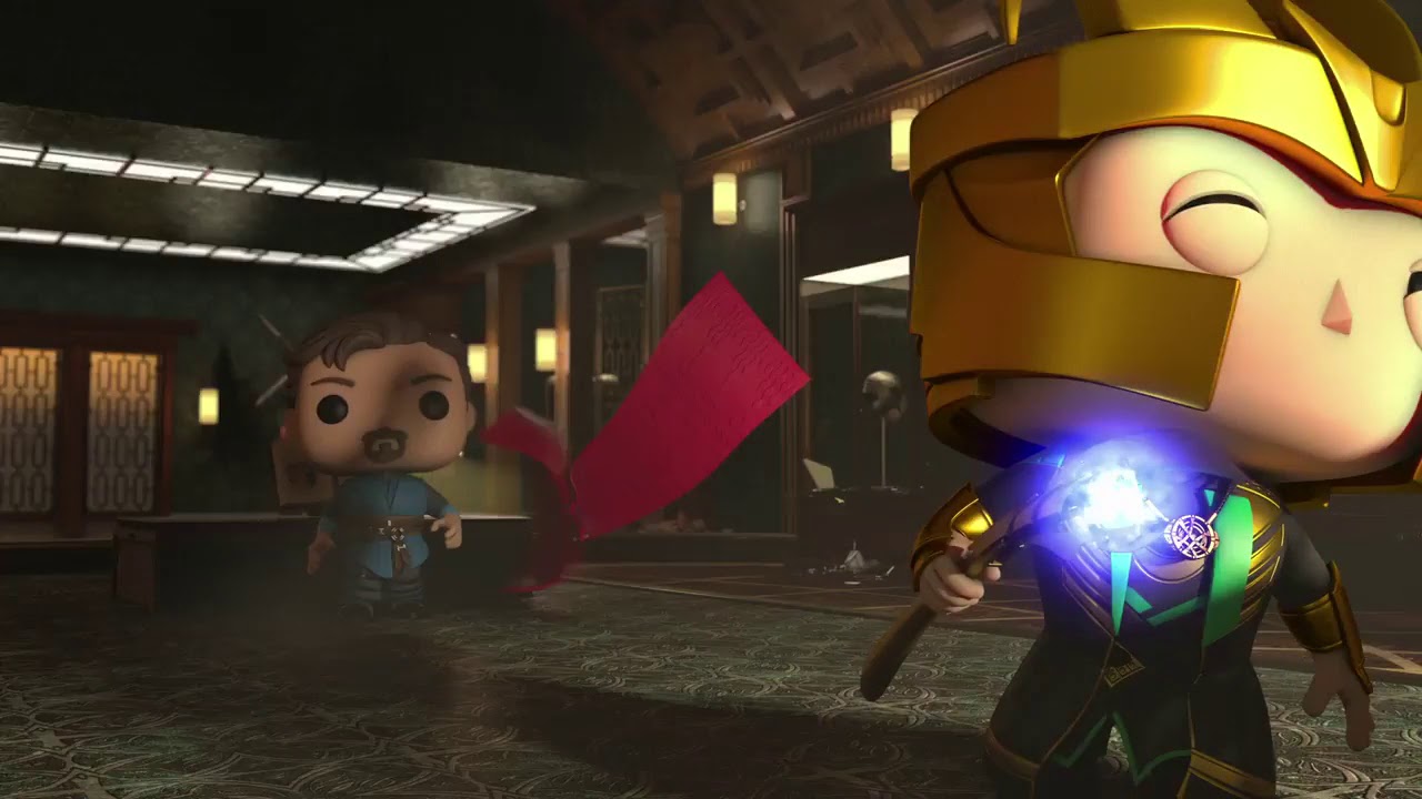 Funko X Dr Strange X Loki