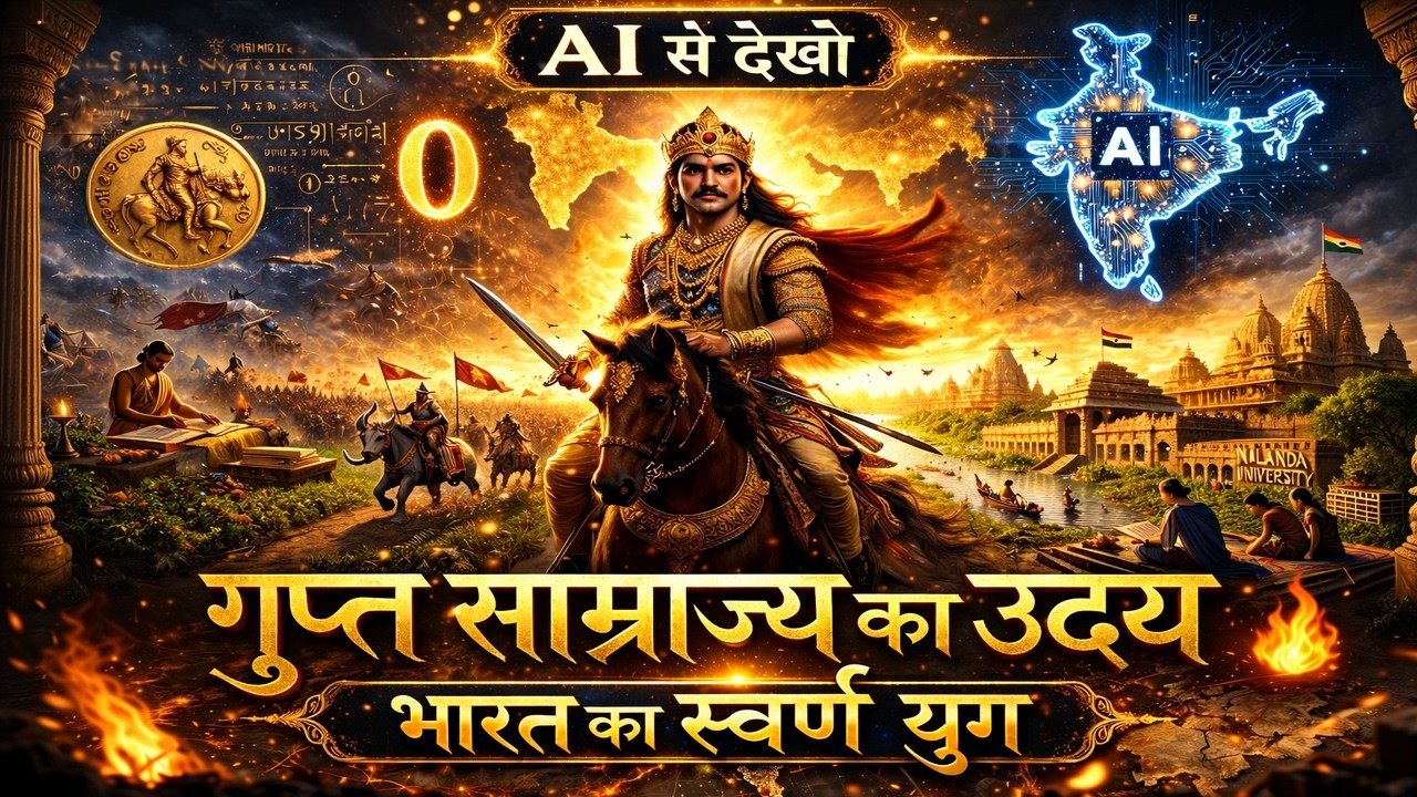Rise of Gupta Empire | कैसे शुरू हुआ भारत का Golden Age? | History with AI
