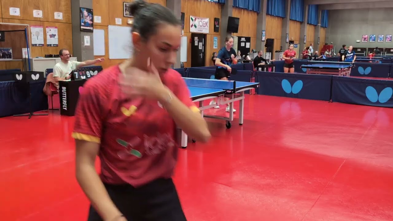 Match N1 Courbevoie VS Quevilly Rouen Roncallo vs Nuyttens